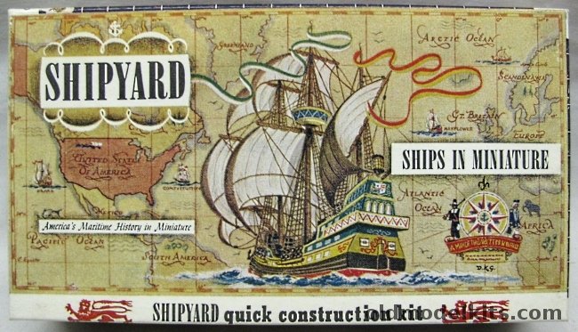 Gowland & Gowland Mayflower Shipyard Ships in Miniature, 310-S plastic model kit